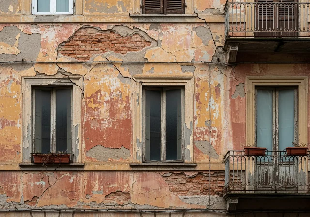 Facade before renovation